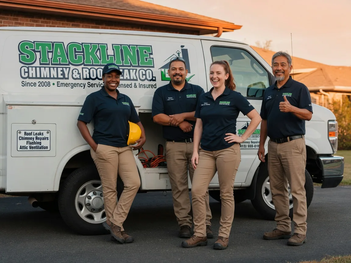Chimney flashing repair company in Curtis, NE